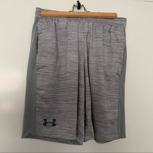 Men’s Under Armour Gray Heathered Shorts